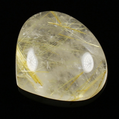 Камень Кварц с рутилом натуральный 13.85 карат арт 23208