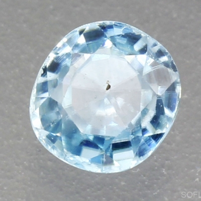 Камень голубой Циркон натуральный 1.34 карат арт. 4366