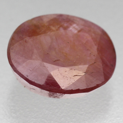 Камень розовый корунд натуральный 9.15 карат арт 14424