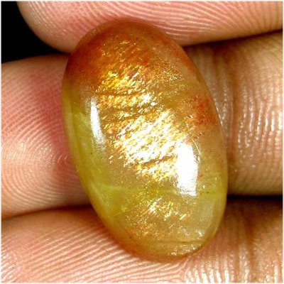  Солнечный камень натуральный 17.50 карат арт. 9650