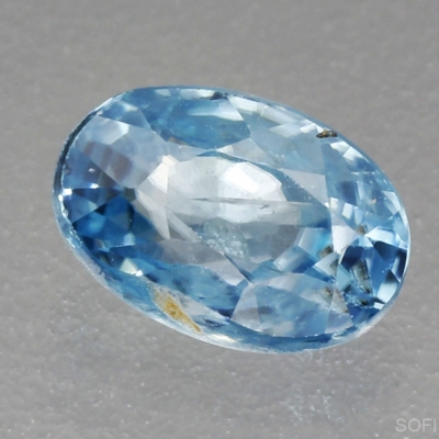 Камень голубой Циркон натуральный 2.56 карат арт. 23864