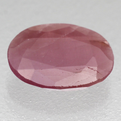 Камень розовый корунд натуральный 3.45 карат арт 19742