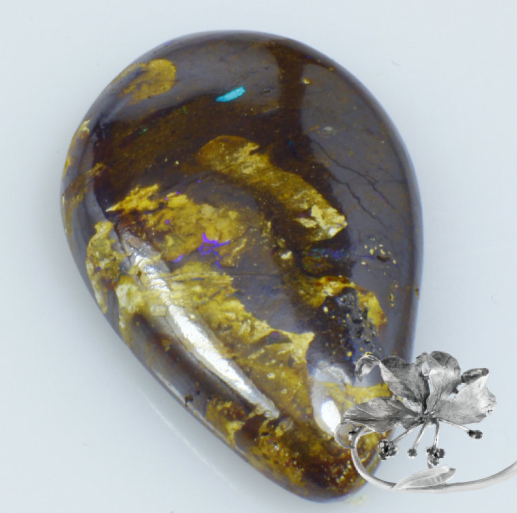 Камень болдер Опал натуральный 14.5 карат арт. 8552