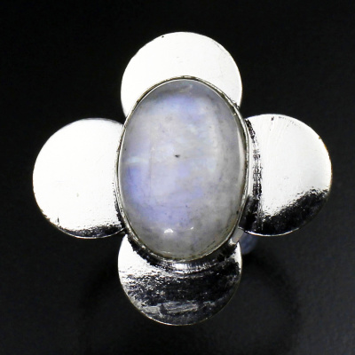 Дизайнерское кольцо с Лунным камнем натуральным арт. 12138