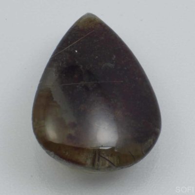 Камень дендритовый пейзажный Кварц натуральный 33 карата арт. 2477