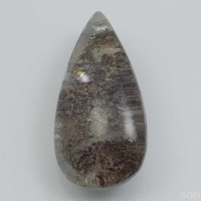Камень дендритовый пейзажный Кварц натуральный 73 карата арт. 2427