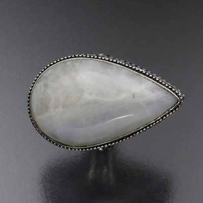 Дизайнерское кольцо с Лунным камнем натуральным арт 19231