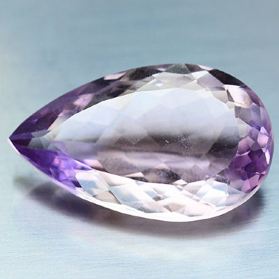 Камень фиолетово-золотистый Аметрин натуральный 23.44 карат арт. 9872