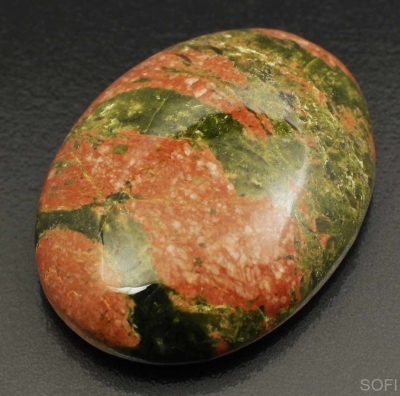  Камень Унакит натуральный 40.00 карат арт. 7562