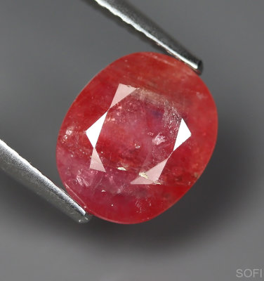  Камень розовый сапфир натуральный 3.00 карат арт. 22959