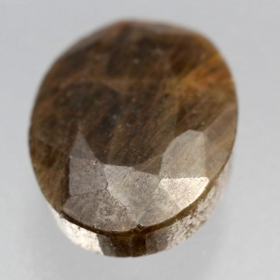 Камень шоколадный корунд натуральный 16.50 карат арт 12045