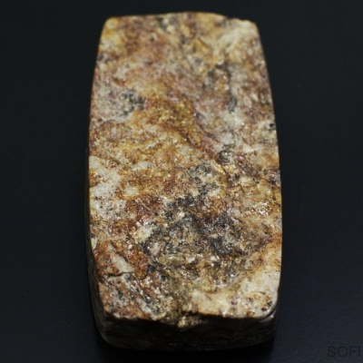 Камень Авантюрин натуральный 106.50 карат 55х27 мм самородок арт. 30431