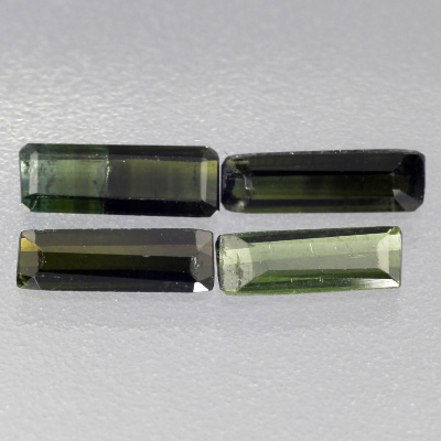 Камень зелёный Турмалин натуральный 2.55 карат арт 25969
